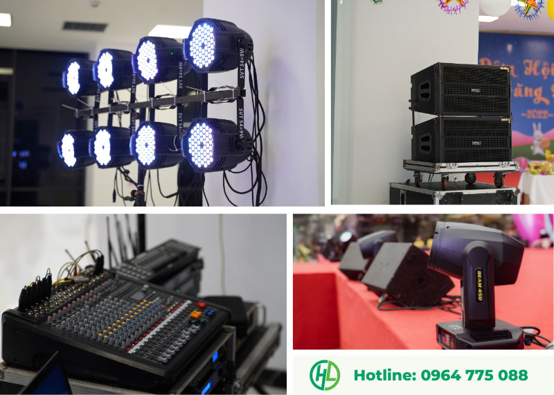 giá cho thuê âm thanh ánh sáng sự kiện